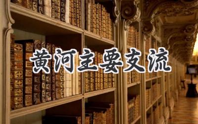 黄河主要支流