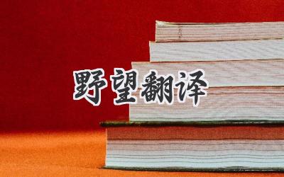 野望翻译