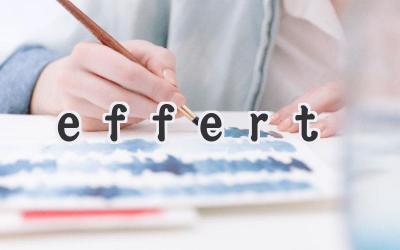 effert