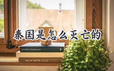 秦国是怎么灭亡的