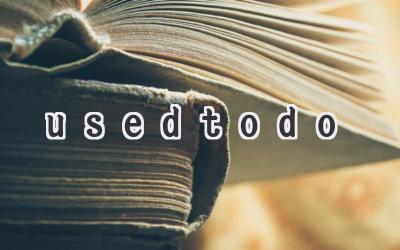 usedtodo