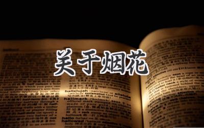 关于烟花