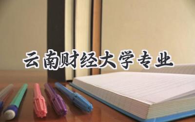 云南财经大学专业