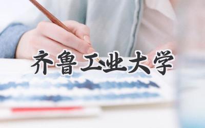 齐鲁工业大学