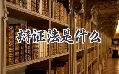 辩证法是什么