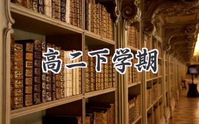 高二下学期