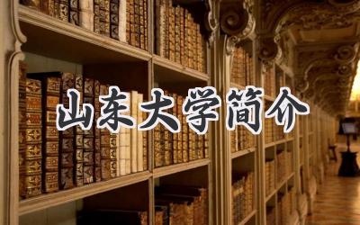 山东大学简介