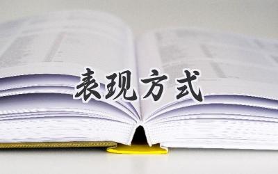 表现方式