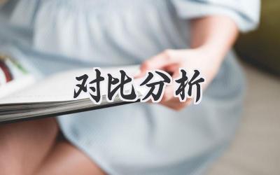对比分析