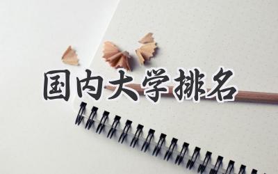 国内大学排名