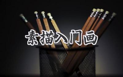 素描入门画