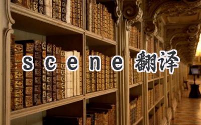 scene翻译