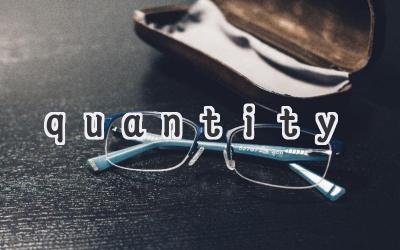 quantity