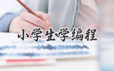小学生学编程