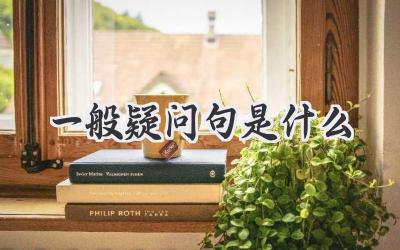一般疑问句是什么