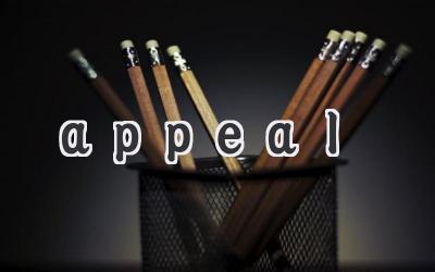 appeal