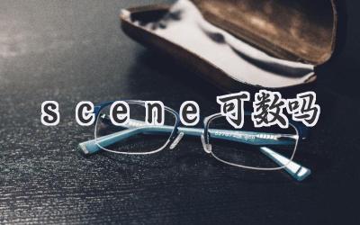 scene可数吗