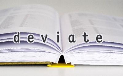 deviate