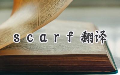 scarf翻译