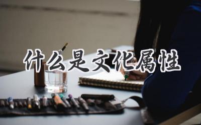 什么是文化属性
