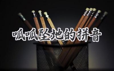 呱呱坠地的拼音