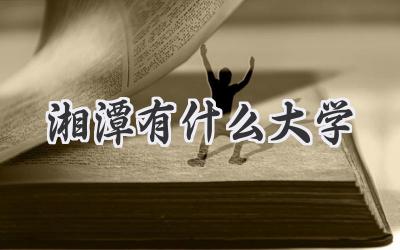 湘潭有什么大学