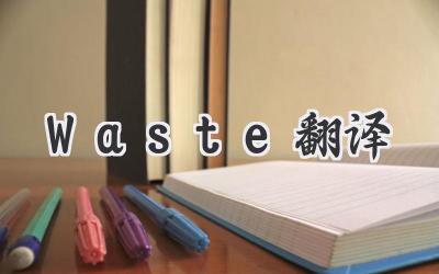 Waste翻译