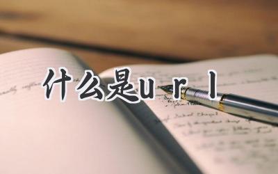 什么是url