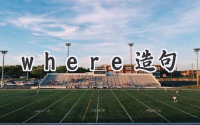 where造句