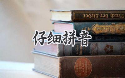 仔细拼音