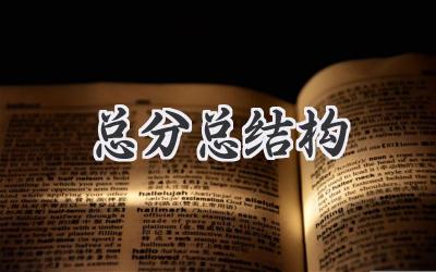 总分总结构