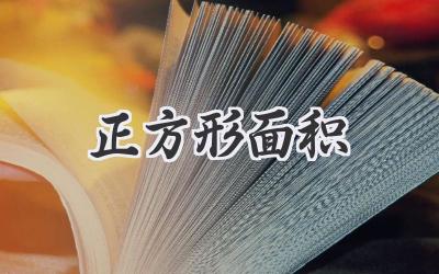 正方形面积