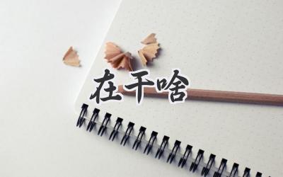 在干啥