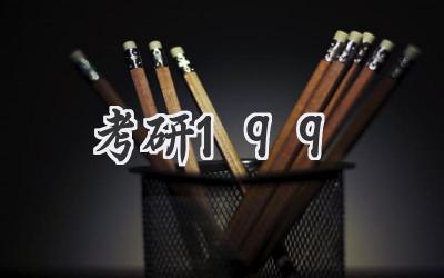 考研199