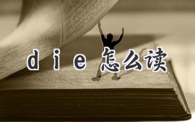 die怎么读