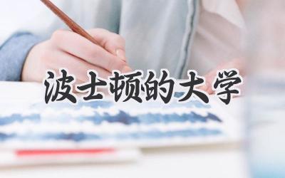 波士顿的大学