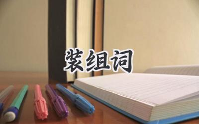 装组词