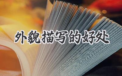 外貌描写的好处