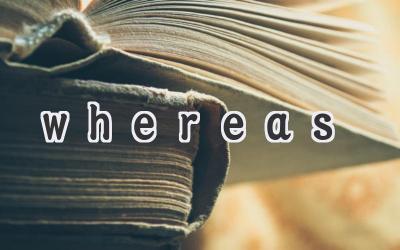 whereas