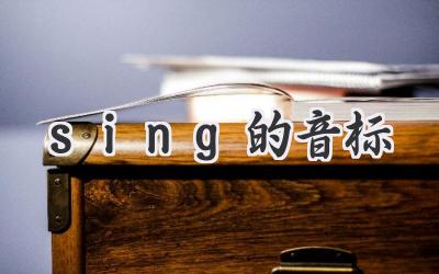 sing的音标