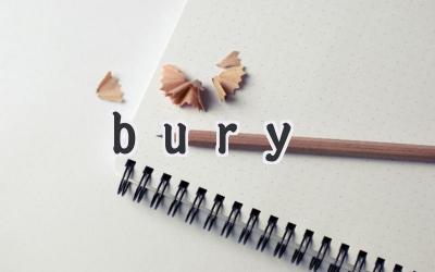 bury