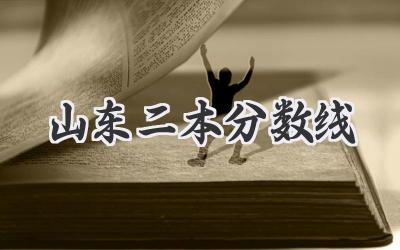 山东二本分数线