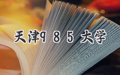 天津985大学