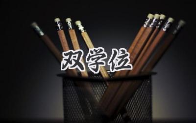 双学位