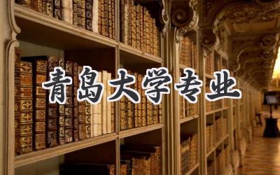 青岛大学专业