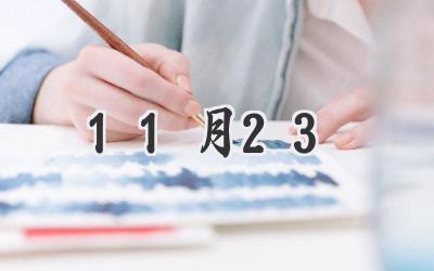 11月23