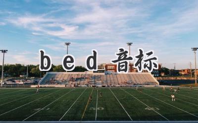 bed音标