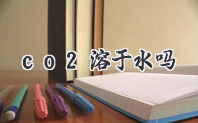 co2溶于水吗