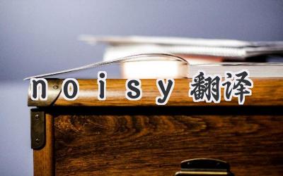 noisy翻译