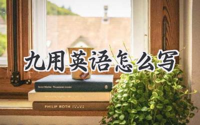 九用英语怎么写